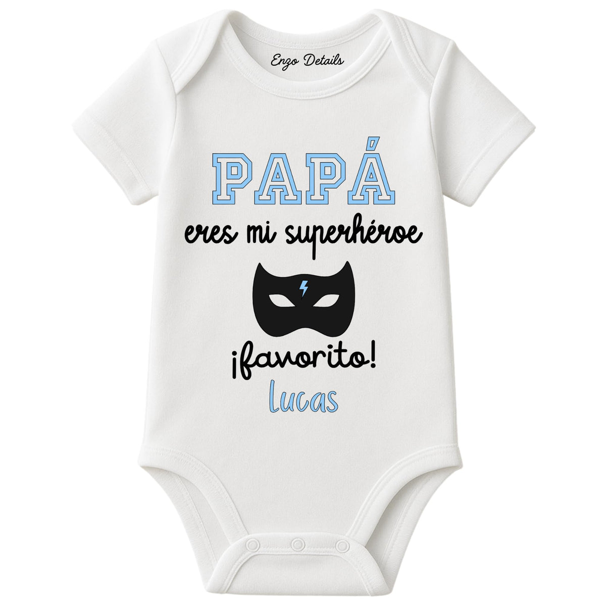 Body bebé Super-Papá personalizado