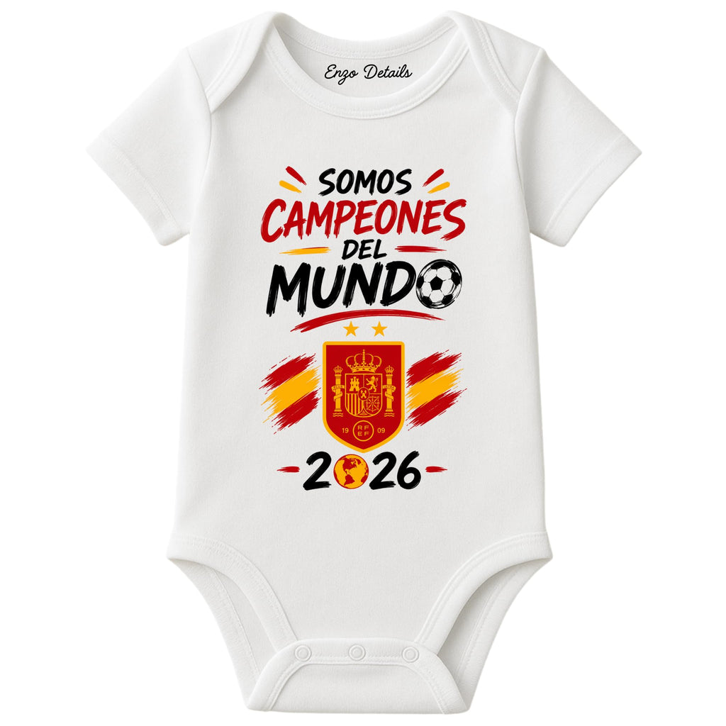 Body bebé España Campeones 2026