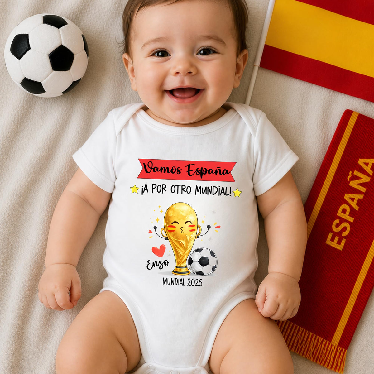 Body bebé España Mundial 2026