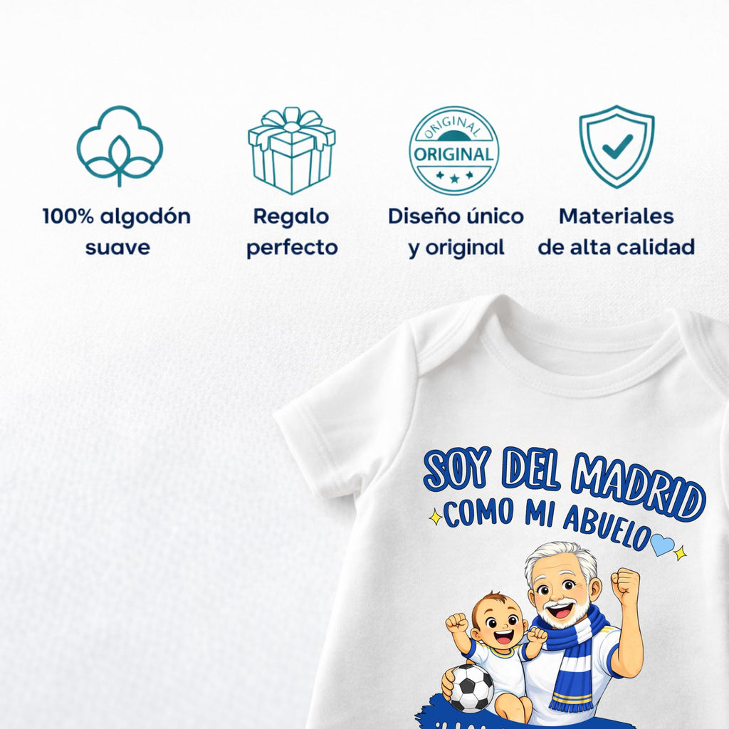 Body bebé Madrid Abuelo
