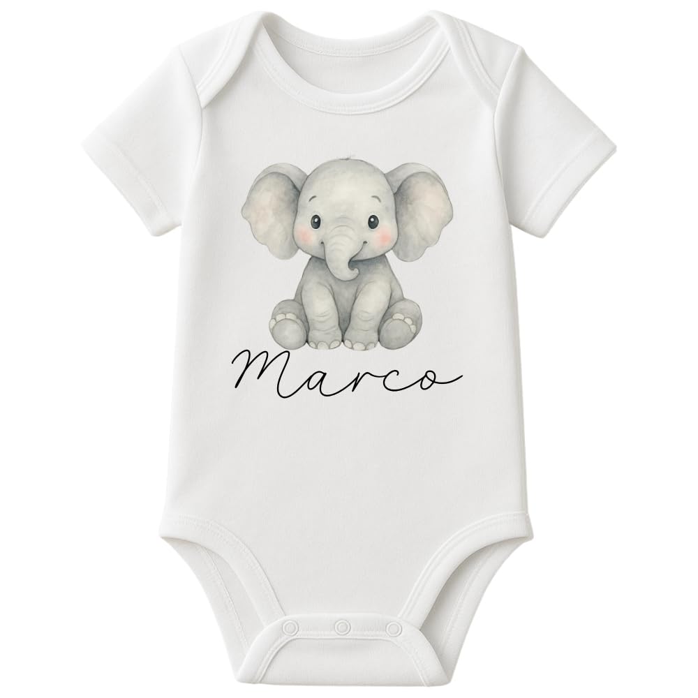 Body bebé personalizado animales