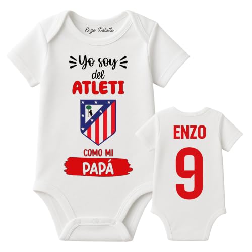 Body bebé Atleti personalizado