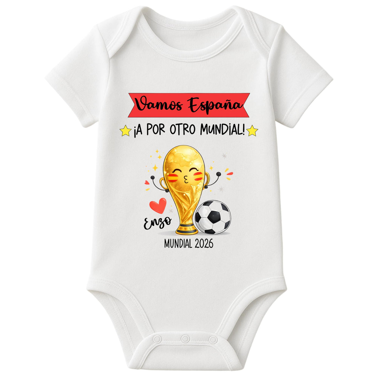 Body bebé España Mundial 2026