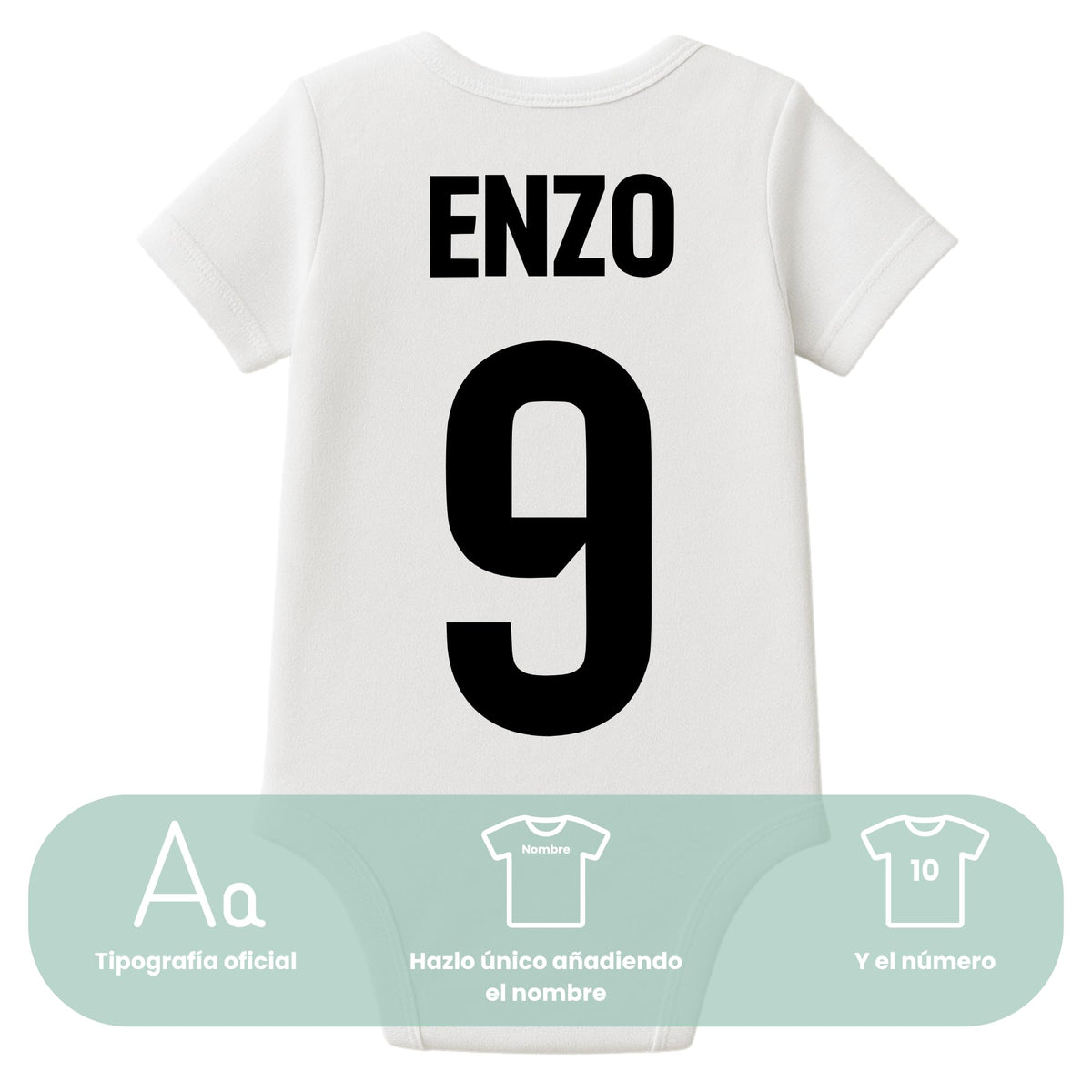 Body bebé Valencia personalizado