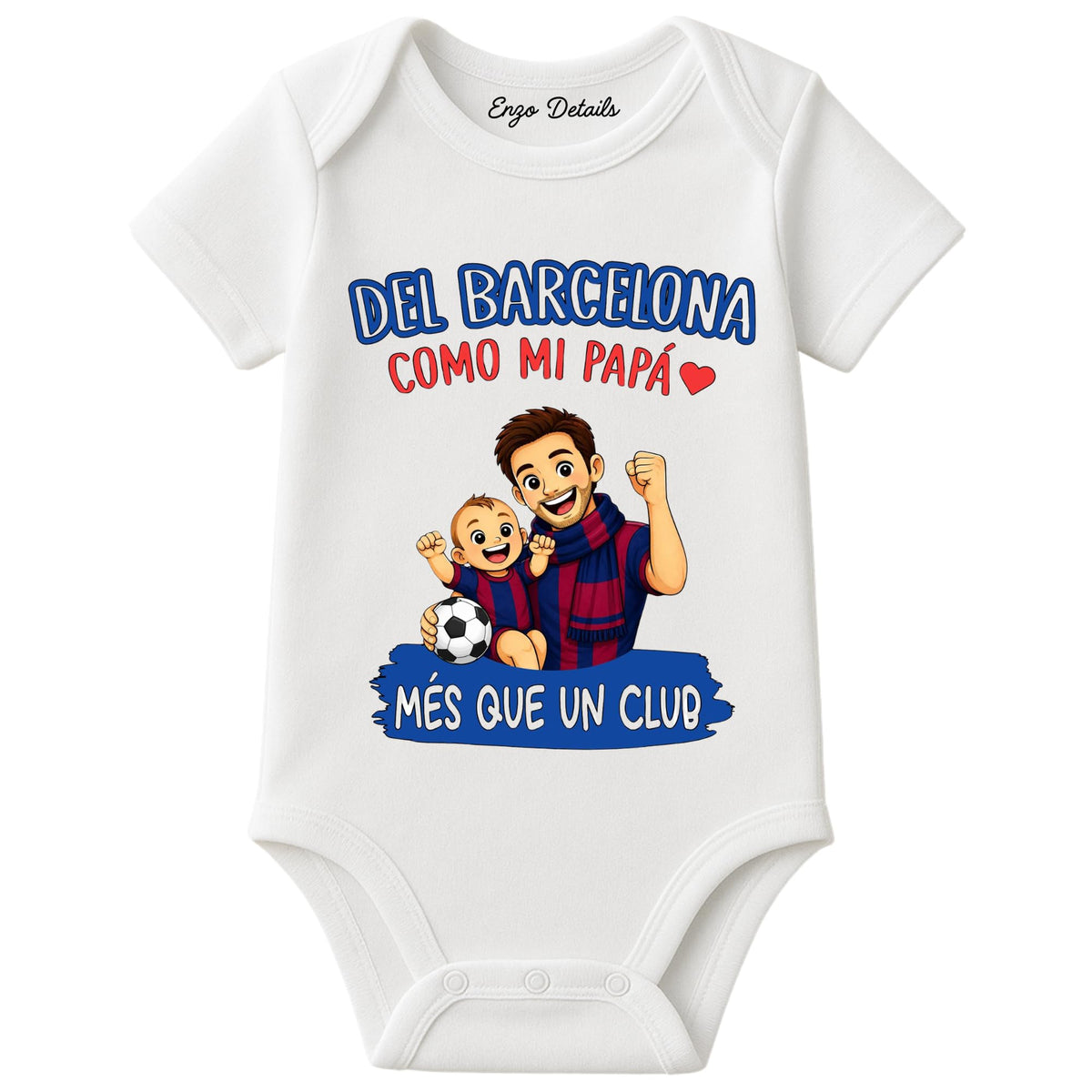 Body bebé Barcelona Papá