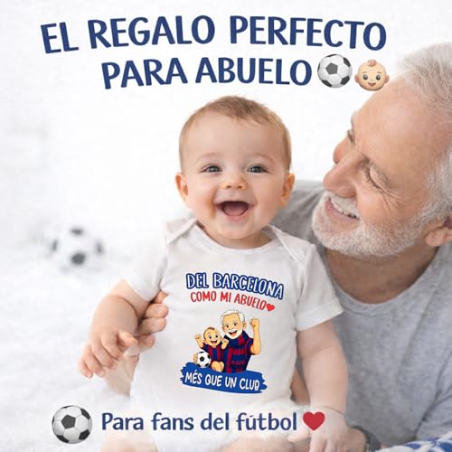 Body bebé Barcelona Abuelo