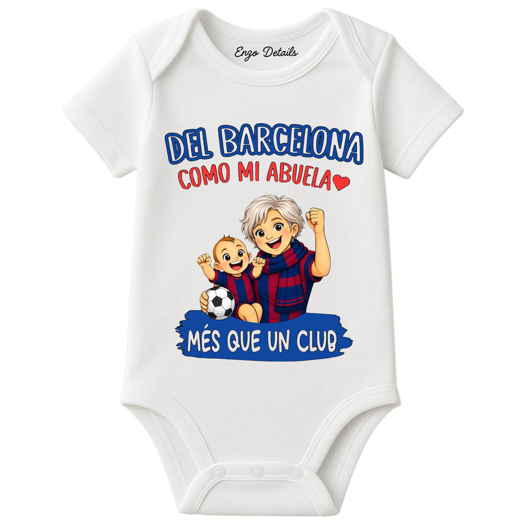 Body bebé Barcelona Abuela