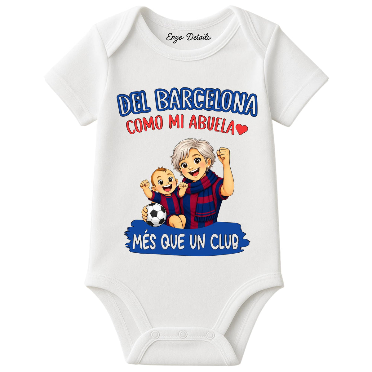 Body bebé Barcelona Abuela