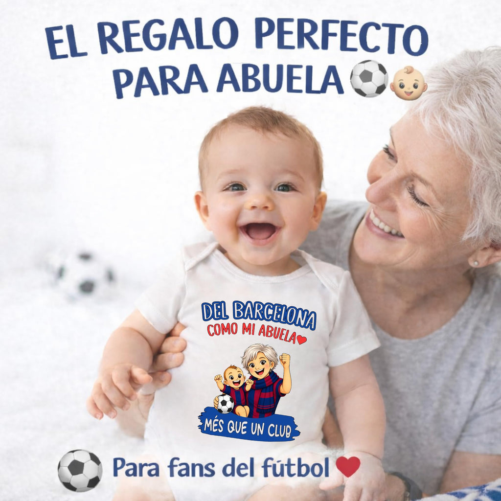 Body bebé Barcelona Abuela