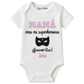 Body bebé Super-Mamá personalizado