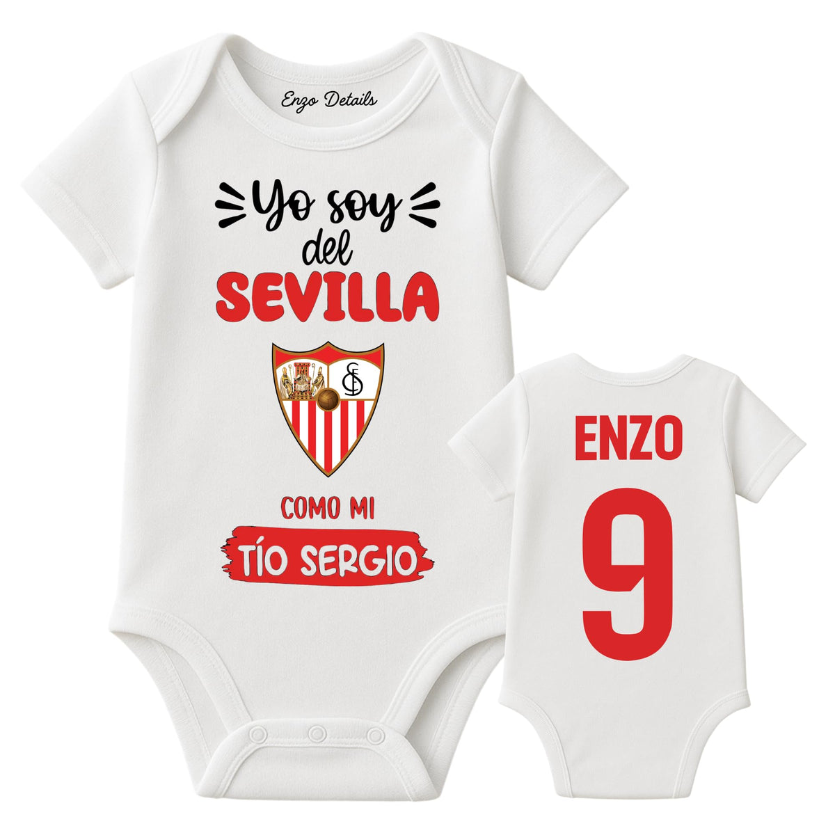 Body bebé Sevilla personalizado