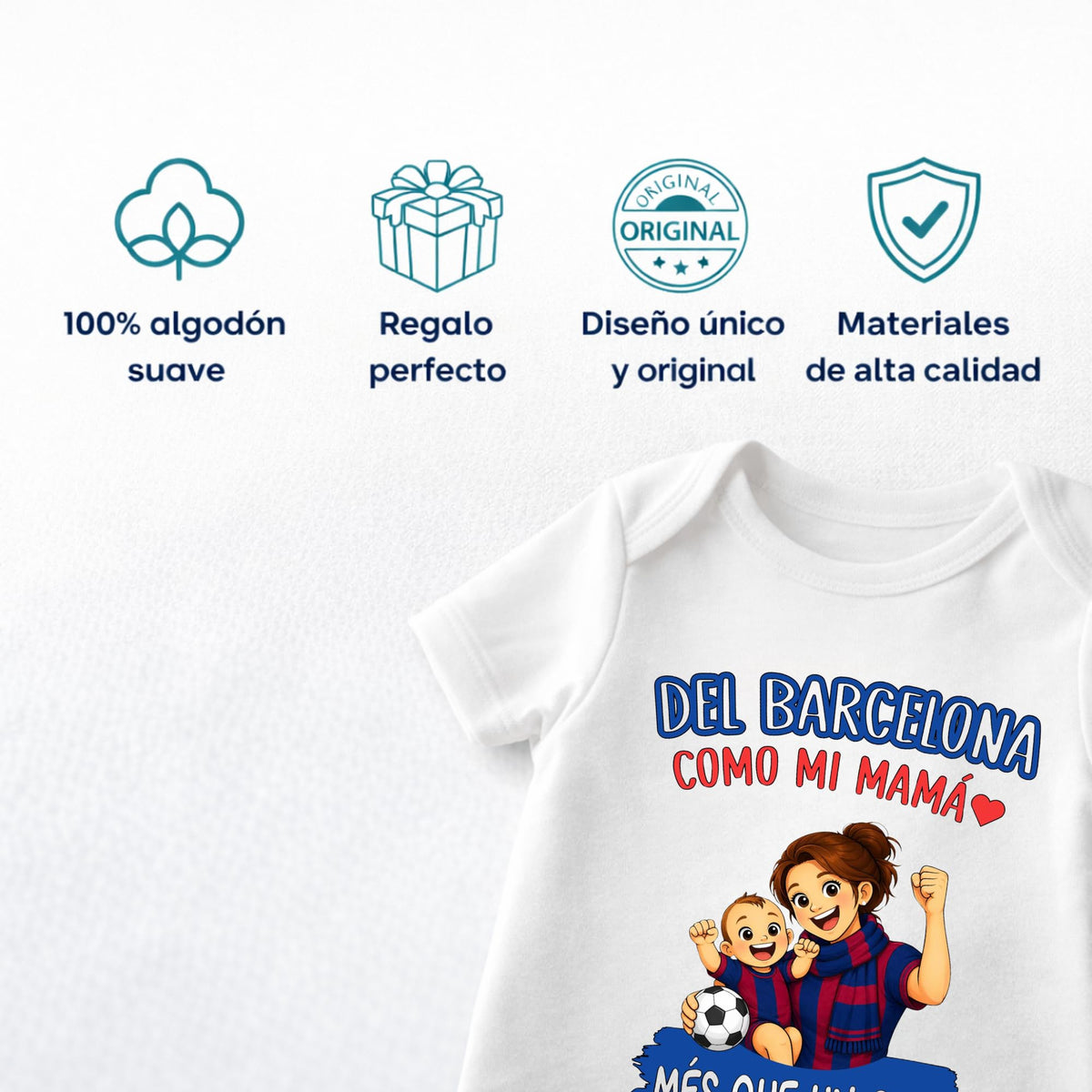 Body bebé Barcelona Mamá