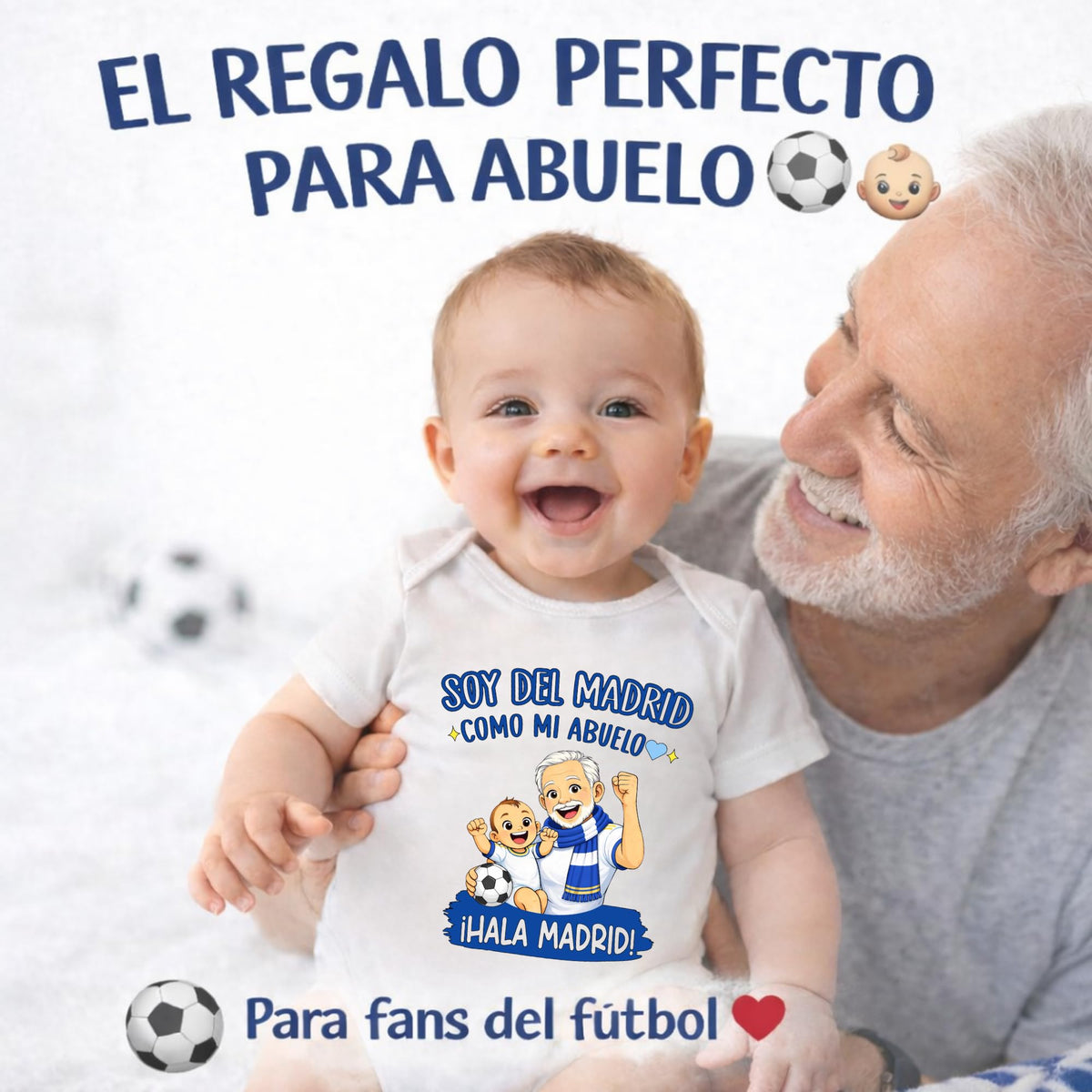 Body bebé Madrid Abuelo