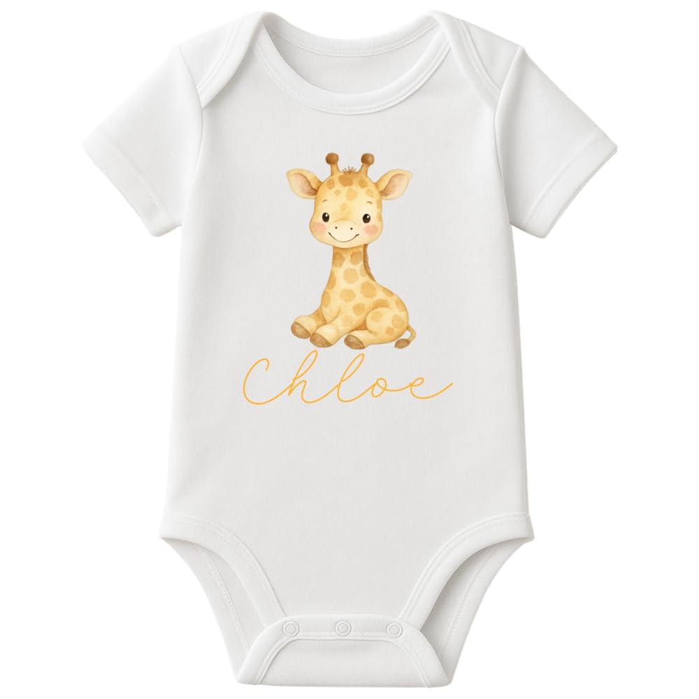 Body bebé personalizado animales